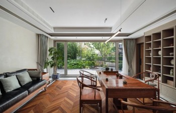 新中式自然大宅，营造舒适宁静的家居状态